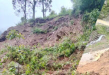रसुवाको डिखेत गाउँ जोखिममा — संरक्षणका लागि तत्काल पहल गर्न स्थानीयको माग